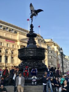 Picadilly Circus Statue London Christian Tour - Nate Loper